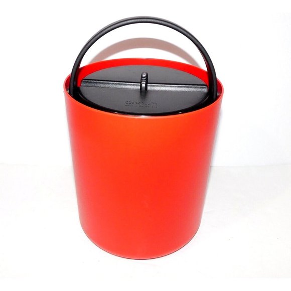Bodum Dining Vintage Bodum Swiss Made Red Black Retro Mcm Red Black